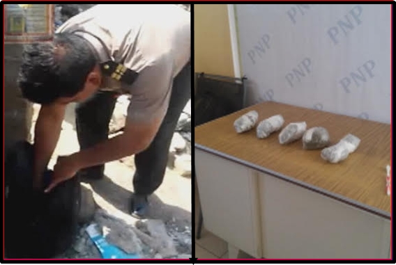 Confunden mochila llena de droga con bomba 