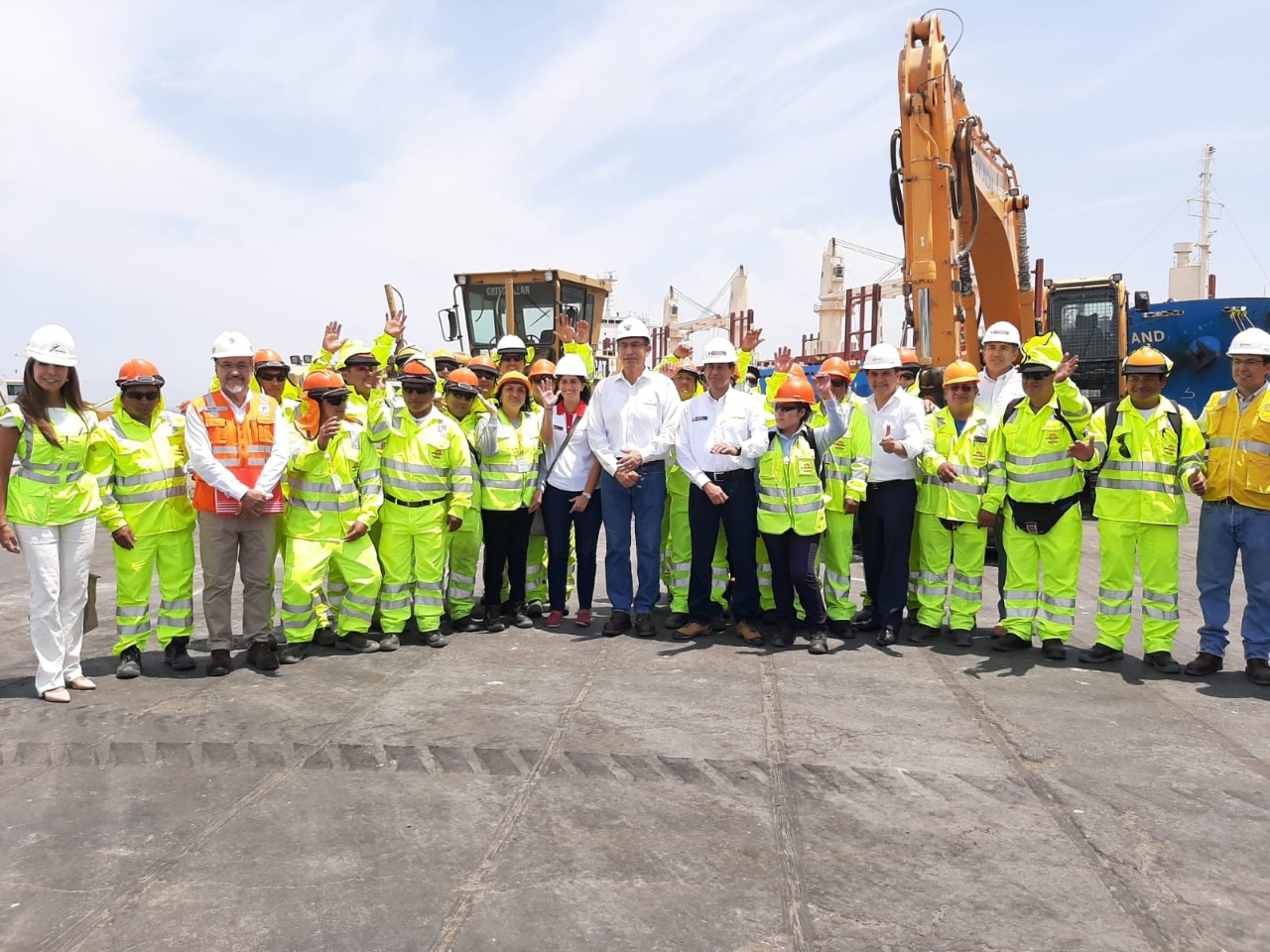 Presidente Vizcarra  inició proceso de modernización del terminal portuario de Salaverry 