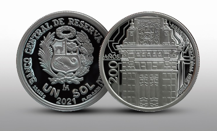 BCR lanza moneda conmemorativa por los 200 años de creación de la BNP