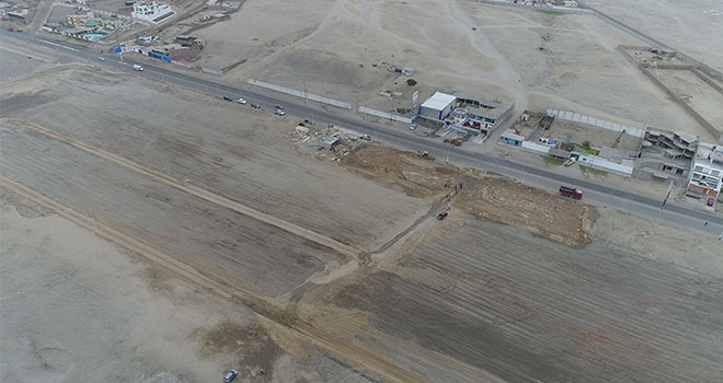 Trujillo: con drone sobrevuelan espacios por donde transitará el Papa Francisco