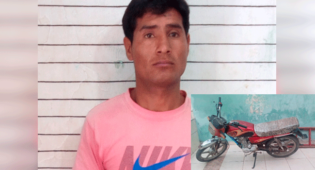 Chepén: detienen a robamotos que por miedo delató a sus cómplices