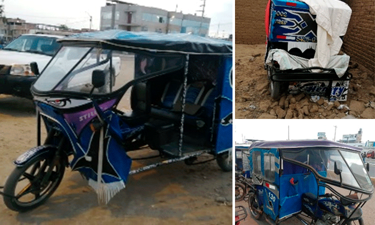 Policía recuperan tres mototaxis robadas en cocheras del distrito La Esperanza