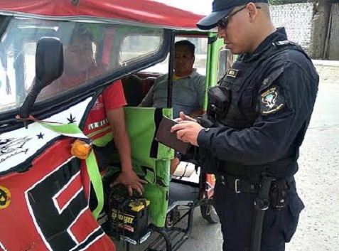 El Porvenir: realizan operativo contra mototaxis informales