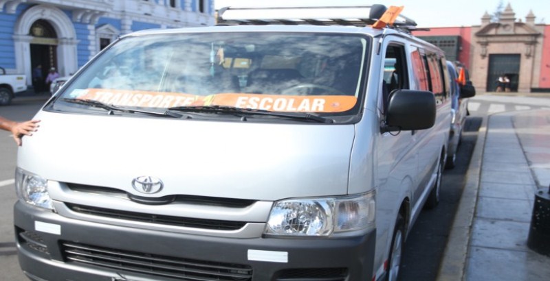 Autorizan a 226 vehículos para el servicio de movilidad escolar