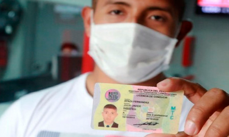 Amplían vigencia de licencias de conducir hasta el 31 de mayo del 2021