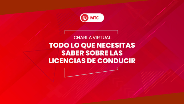 MTC inició ciclo de videoconferencias sobre transporte a nivel nacional