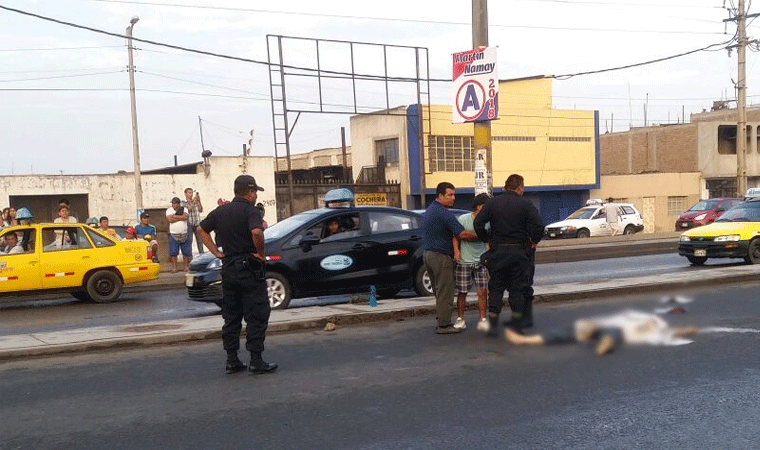 La Esperanza: micro atropella y mata a ciclista