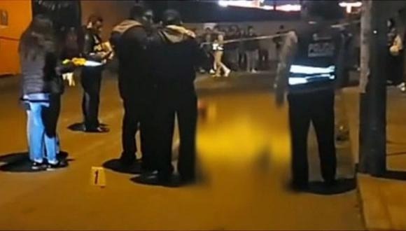 Trujillo: acribillan y matan a joven delante de su pareja afuera de un restaurante