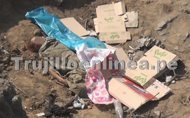 Abandonan cuerpo de indigente en basural de cerro Pesqueda