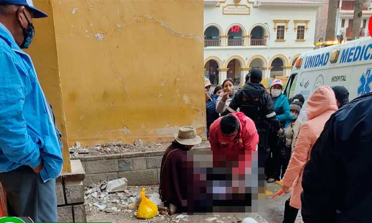 Fallece mujer que fue aplastada por pared del museo de Otuzco