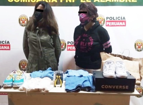 Dos mujeres encabezaban banda de tenderas en Trujillo