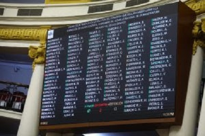 Pleno aprobó acusar constitucionalmente a exjuez supremo Hinostroza y a los exconsejeros Julio Gutiérrez y Orlando Velásquez .