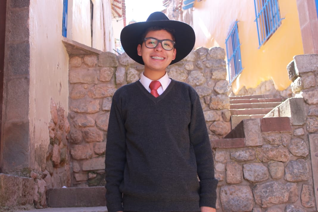 Frank, el joven arqueólogo que participó en la recuperación de la Casa de Túpac Amaru II   