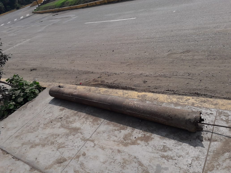 Laredo: niño queda mal herido luego que tubo de metal le cayó en la cabeza