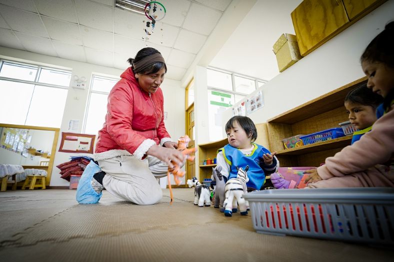 Cuna Más garantiza atención de más de mil niños con discapacidad y reitera compromiso con la inclusión 