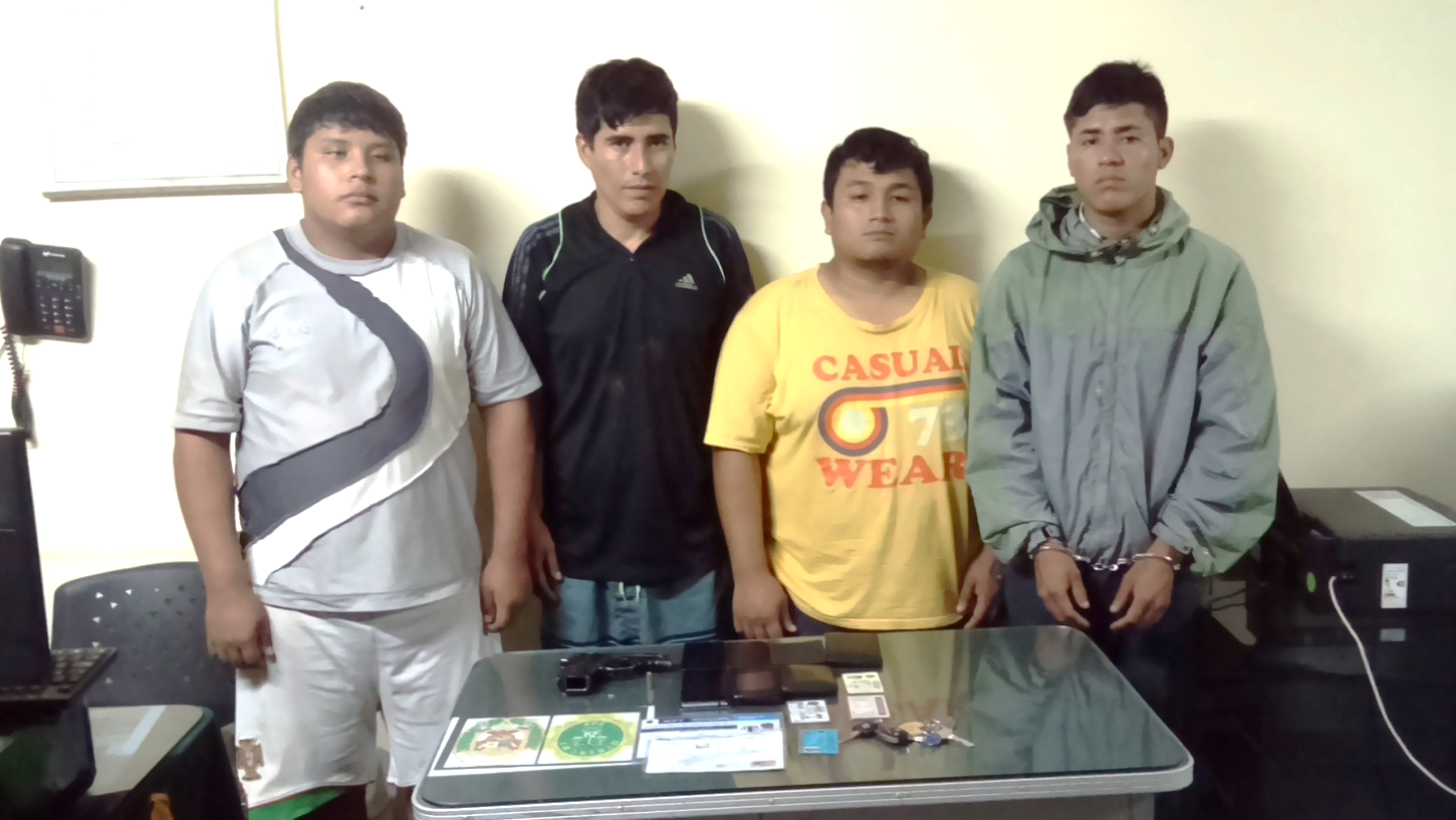 La Esperanza: caen Presuntos Marcas tras persecusión