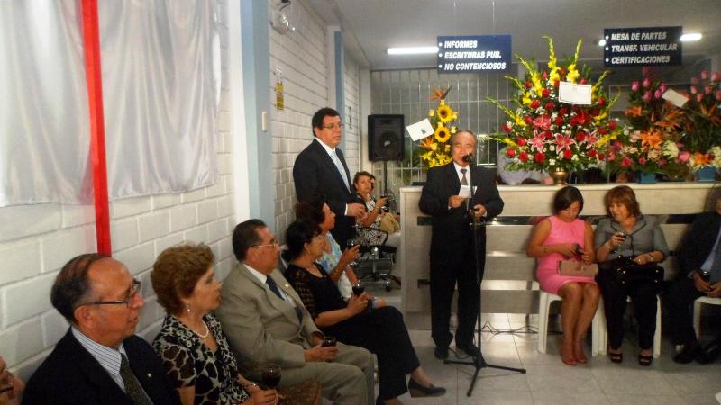 Nueva Notaría David Rubio Bernuy en distrito La Esperanza