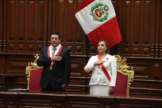 Las frases más destacadas del mensaje a la Nación de la presidenta Boluarte