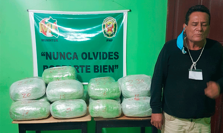 Virú: decomisan 50 kilos de marihuana que estaban camuflados en una camioneta