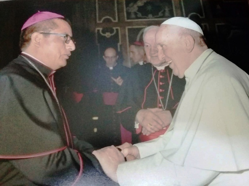 Papa Francisco recibió al Obispo Auxiliar de Trujillo