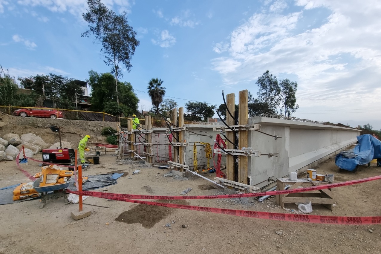 Ejecución de obras en puente de Virú supera el 70% de avance con una infraestructura más resistente 