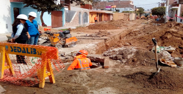 Trujillo: inició cambio de redes de alcantarillado en zonas afectadas por desbordes