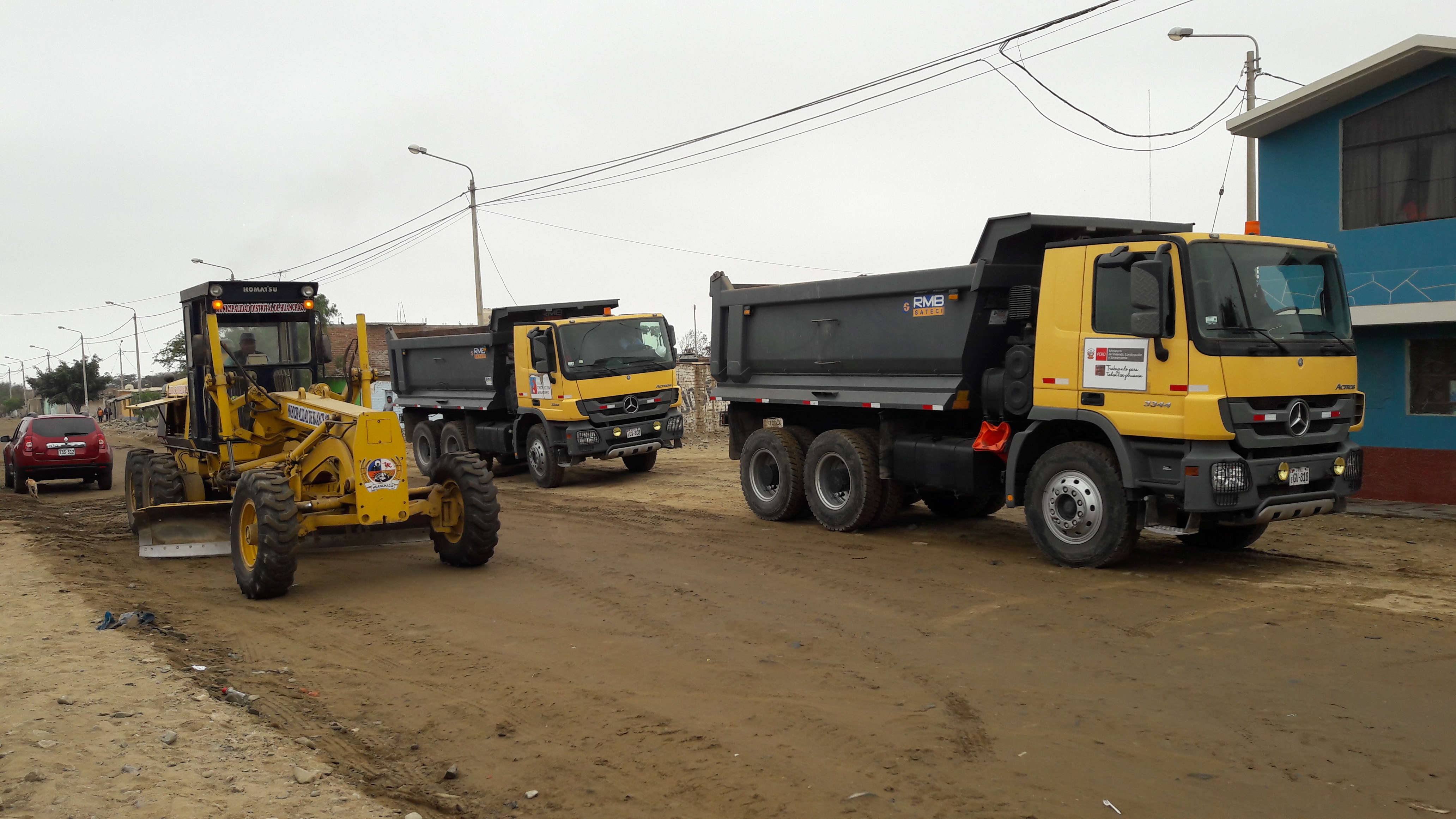 Municipio de Huanchaco continúa con rehabilitación vías afectadas por El Niño Costero