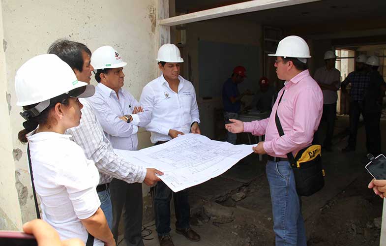 Retoman obra del centro de salud materno infantil en El Milagro