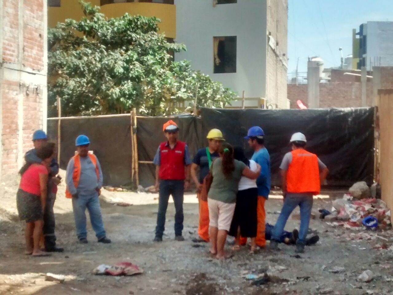 Trujillo: Obrero muere al caer de un sexto piso