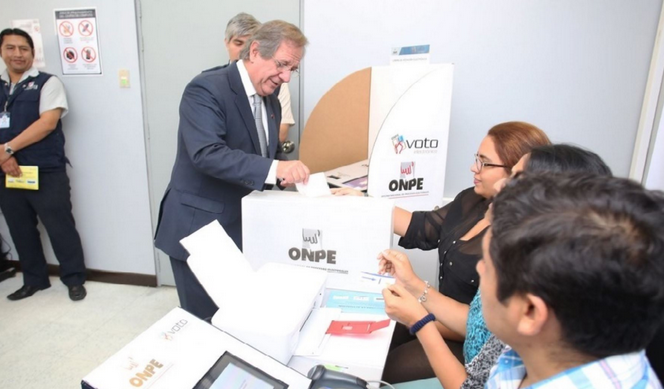Observadores de la OEA constatan seguridad y transparencia del voto electrónico