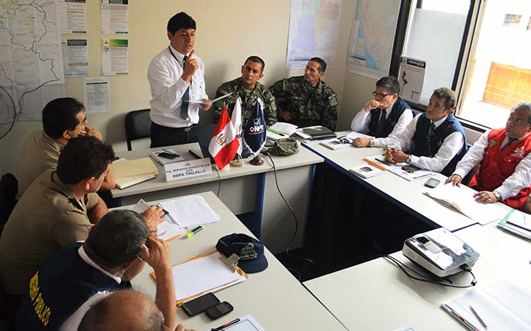 Misión de observadores de UE se reunió con jefe de la ODPE Trujillo