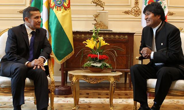 Cancillería: “Los presidentes Humala y Evo Morales no dialogaron de Martín Belaúnde”