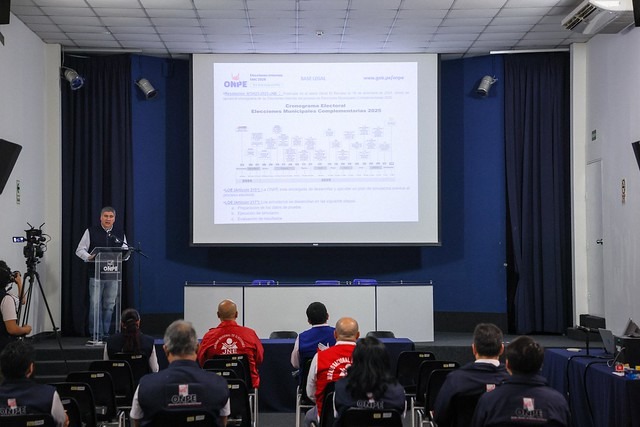 ONPE realiza prueba del Sistema de Cómputo Electoral para las elecciones internas