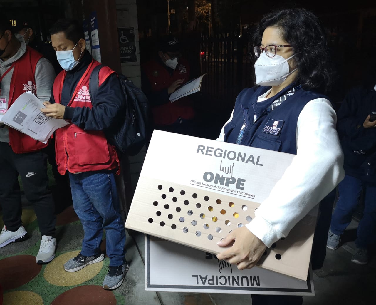 ODPE Trujillo repliega el material electoral desde 315 locales de votación