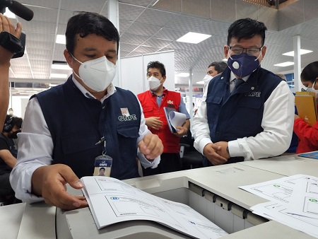 Municipios deben publicar diseño de cédula de sufragio para elecciones de autoridades en centros poblados 