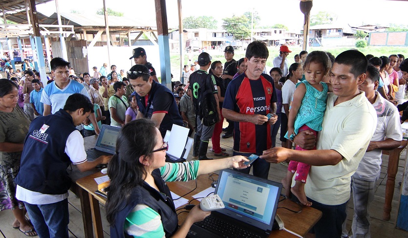 Centros poblados podrán solicitar instalación de mesas de sufragio hasta el 20 de noviembre