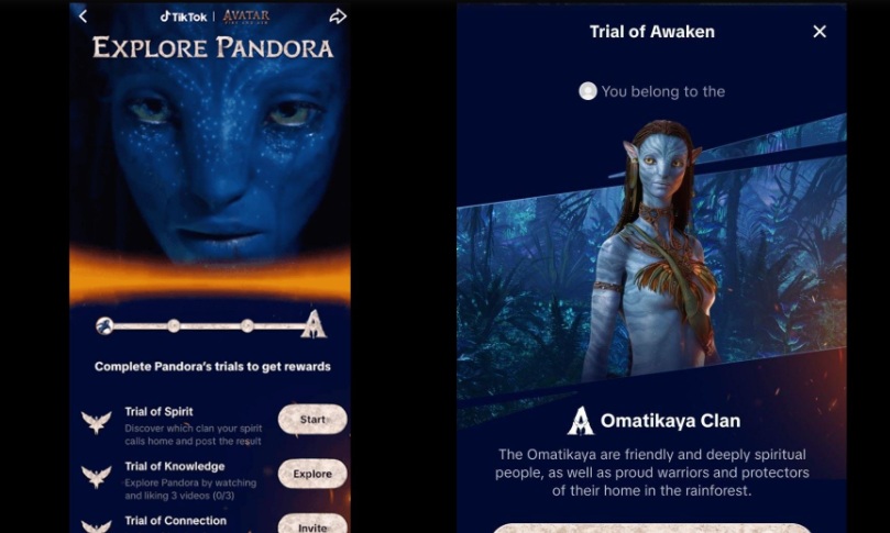TikTok y Disney lanzan experiencia inmersiva para Avatar: Fire and Ash