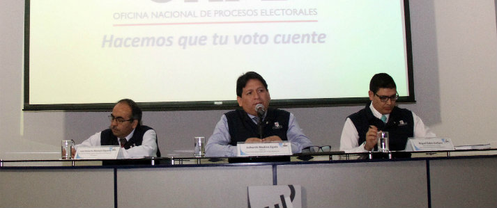 Onpe cumplió con verificación y control de las finanzas partidarias