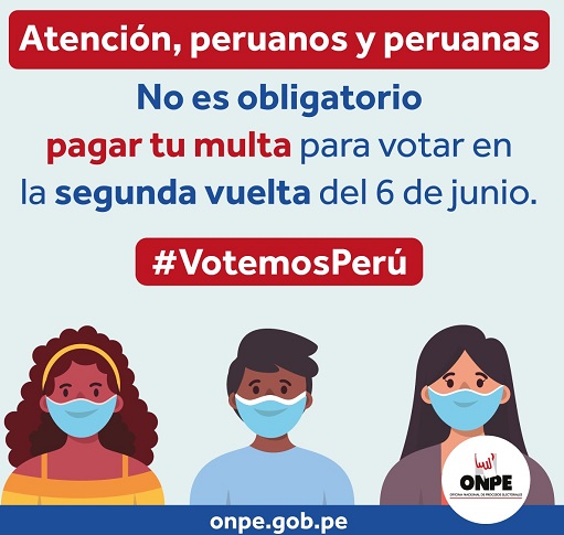 Onpe informa cómo se llevará a cabo la segunda vuelta electoral 