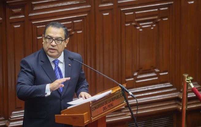 Estos son los principales anuncios de Otárola en su exposición por el voto de confianza  