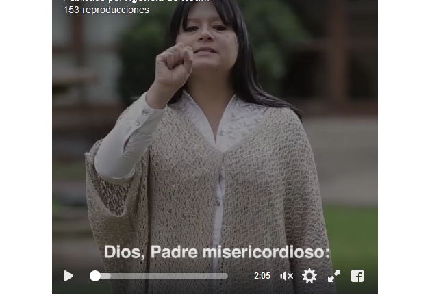 La CEP difundió oración en lenguaje de señas que hará el Papa en su visita al Perú