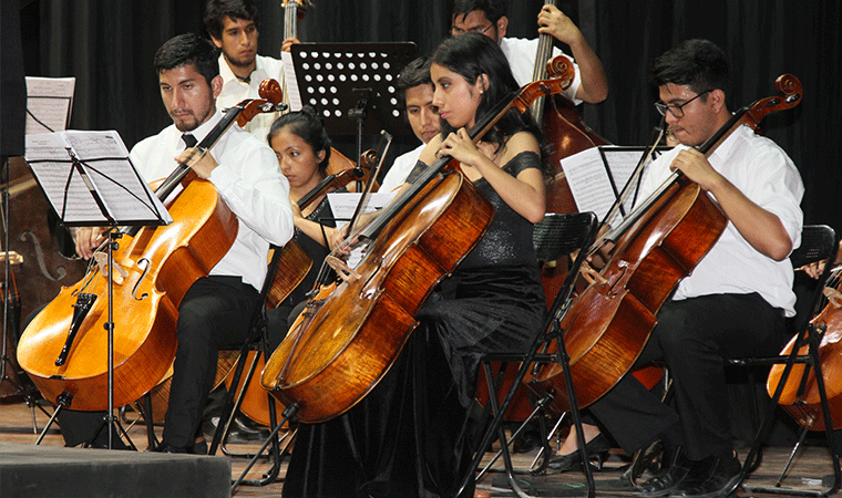 Trujillanos disfrutaron de concierto de Orquesta Sinfónica 