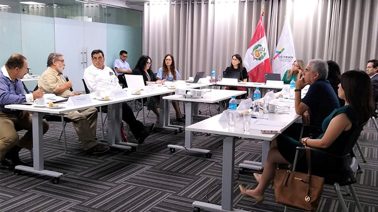 Ositrán presentó informes al Consejo de Usuarios sobre Red Vial, Ferrovías y Aeropuertos 