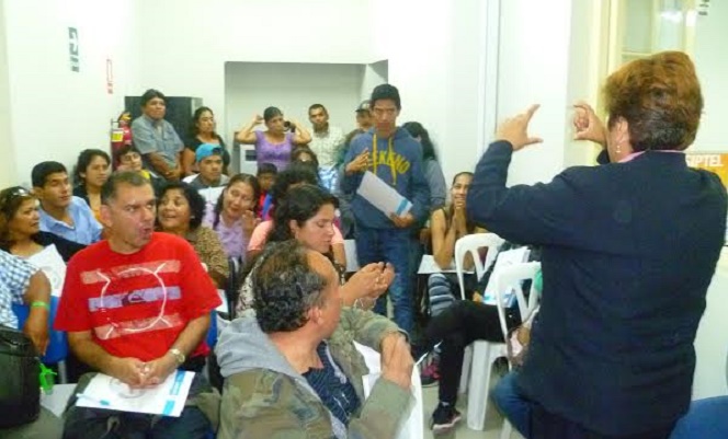 Osiptel informó sobre sus derechos a personas con discapacidad auditiva