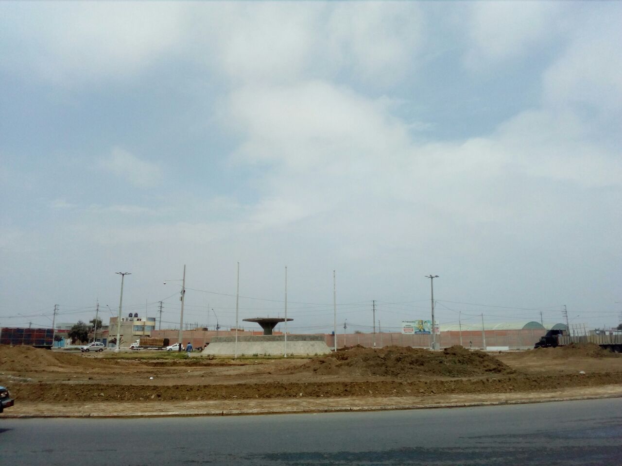 Inician mejoramiento del óvalo Huanchaco para llegada del papa Francisco