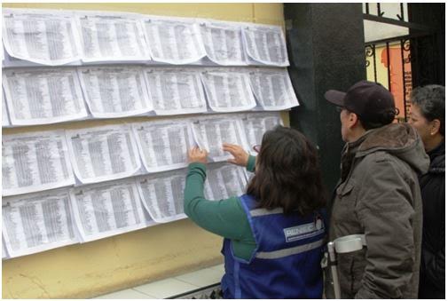  La Libertad:  Reniec publica listas de padrón inicial de revocatoria en español y quechua