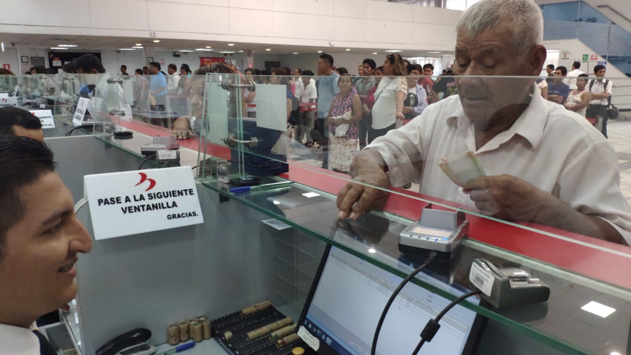 Desde hoy Banco de la Nación inicia pago de pensiones a jubilados de la ONP 