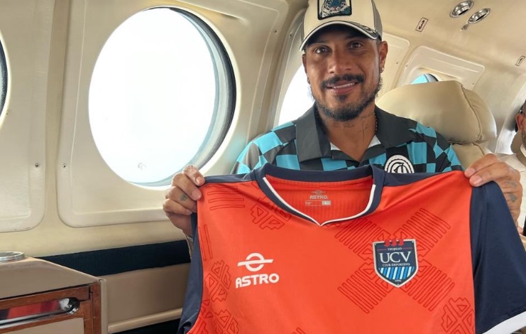 Paolo Guerrero llegó a Trujillo para unirse al club deportivo UCV