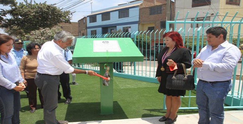 Municipio entregó renovado parque Tomás Katari en la urbanización Aranjuez