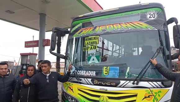 Transportistas de Trujillo levantaron paro tras diez horas de protesta 